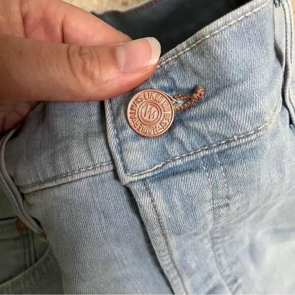 MOTHER Blue Mini Skirt - Picture 8 of 8